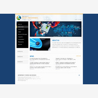 header及側欄底圖僅限套版時更換一次，如須再次更換請再額外加購。
僅顯示第一層選單。